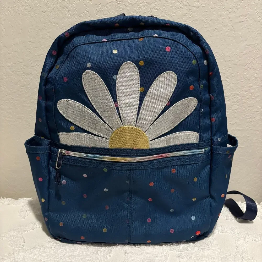 STATE DAISY RAINBOW DOT KANE Backpack Girl Blue SzOS Scholastic Sporty Girly Fun